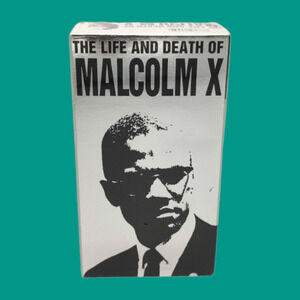 Sealed 1992 Vintage VHS 2 Tape Set The Life and Death of Malcolm X - Documentary